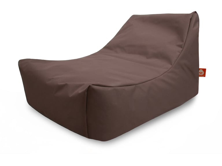 Bali Loungestoel Zitzak Taupe Outdoor