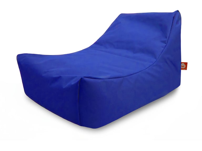 Bali Loungestoel Zitzak Kobaltblauw Outdoor