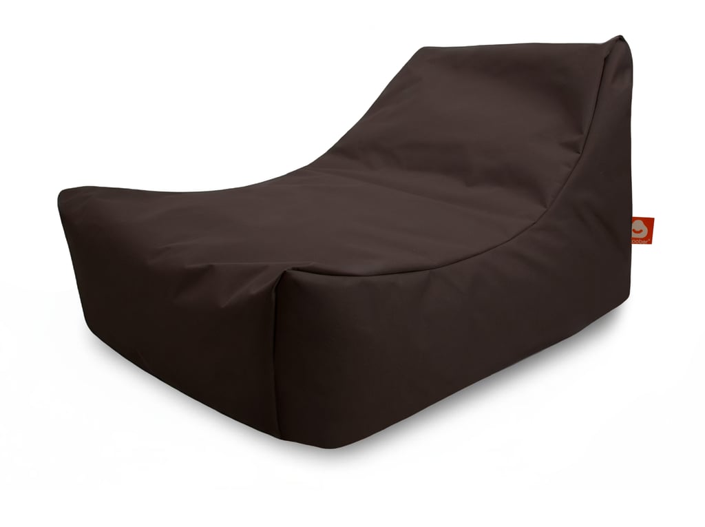 Donkerbruin loungestoel zitzak "Bali" outdoor