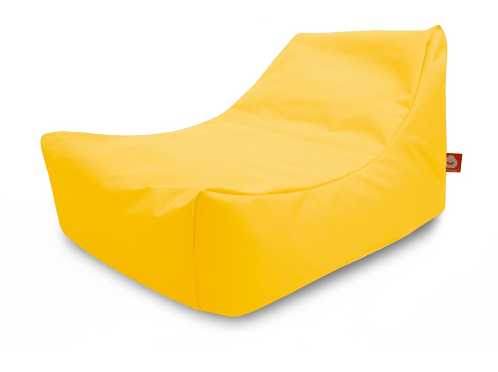 Bali Loungestoel Zitzak Geel Outdoor