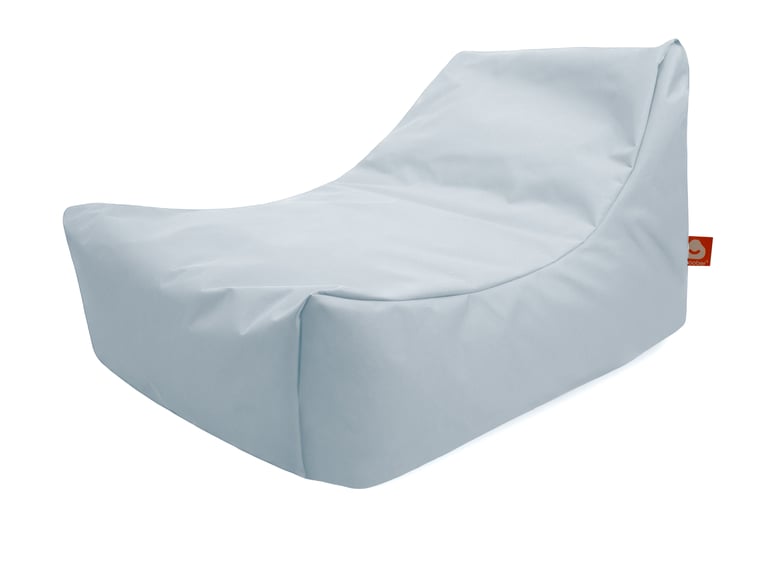 Bali Loungestoel Zitzak Lichtgrijs Outdoor