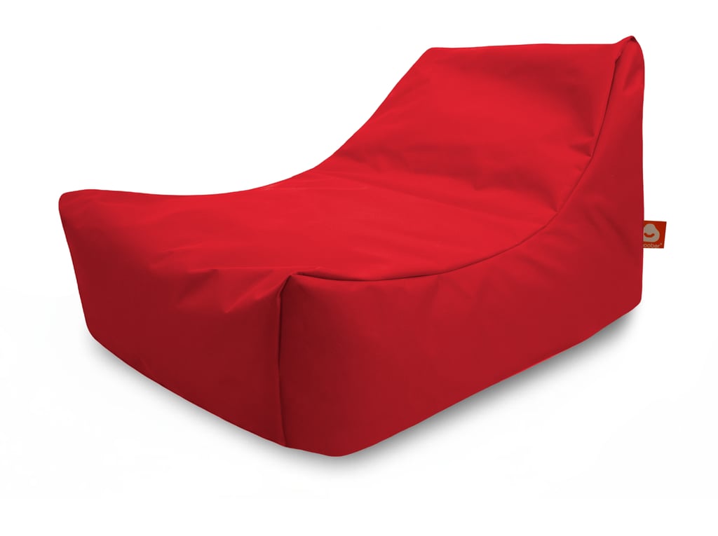 Rode loungestoel zitzak "Bali" outdoor