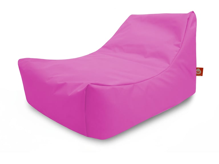 Bali Loungestoel Zitzak Fuchsia Outdoor