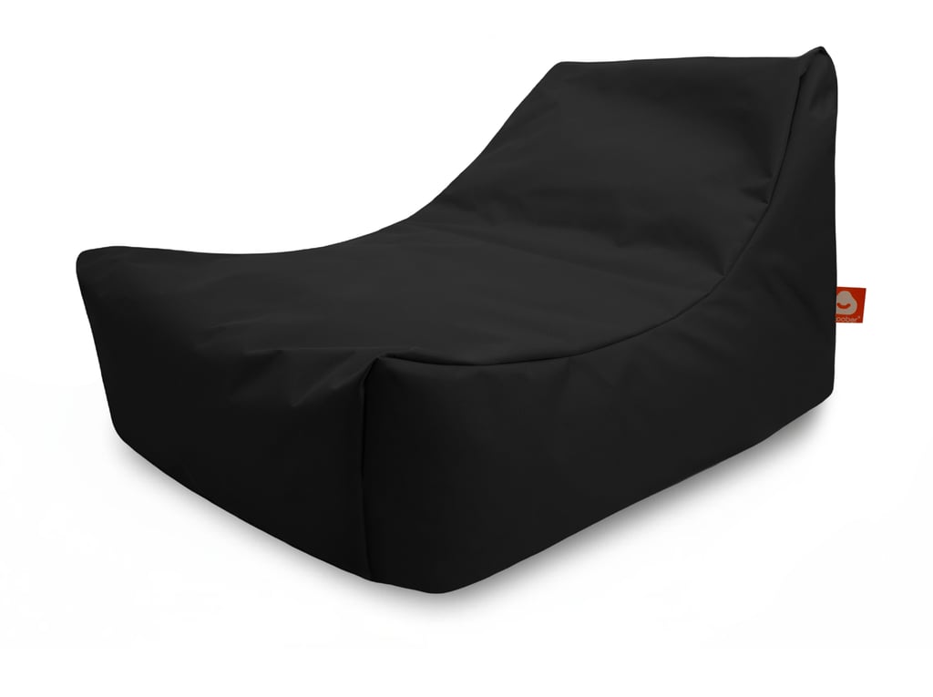 Zwarte loungestoel zitzak "Bali" outdoor