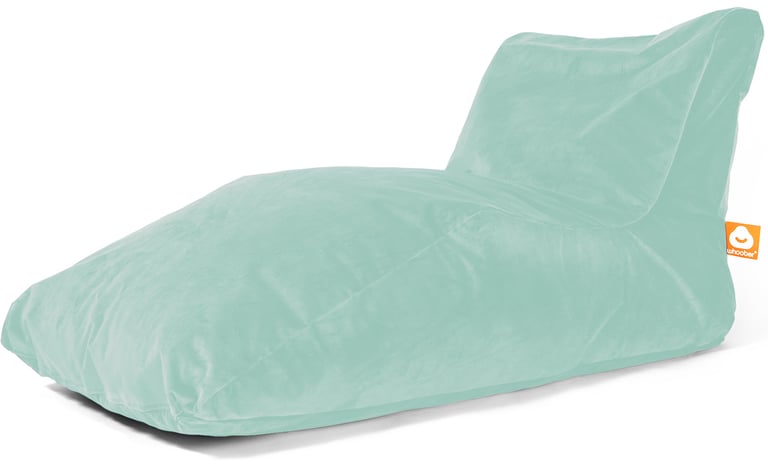 Bali-XL Lounge Zitzak Mintgroen Fluweel