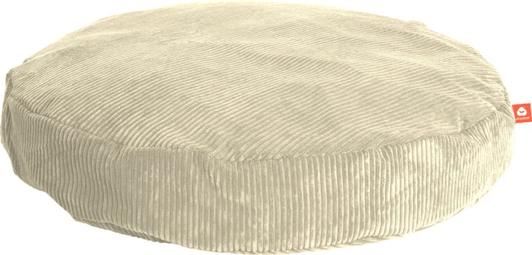 Ibiza-XL Ronde Zitzak Crème Ribcord
