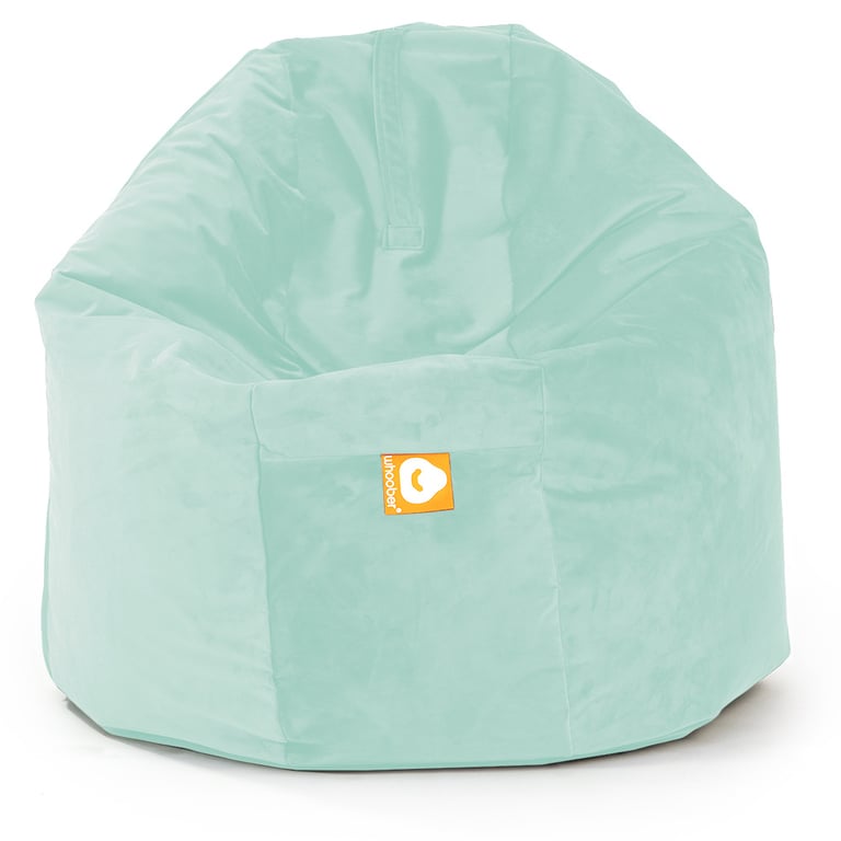 Ibiza-XL Ronde Zitzak Mintgroen Fluweel