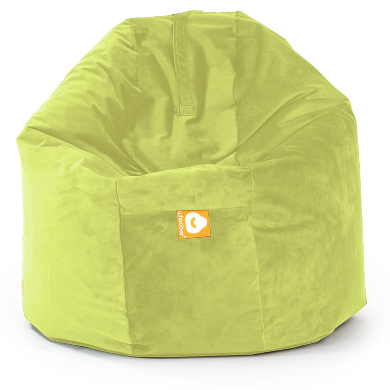 Ibiza-XL Ronde Zitzak Pistache Fluweel