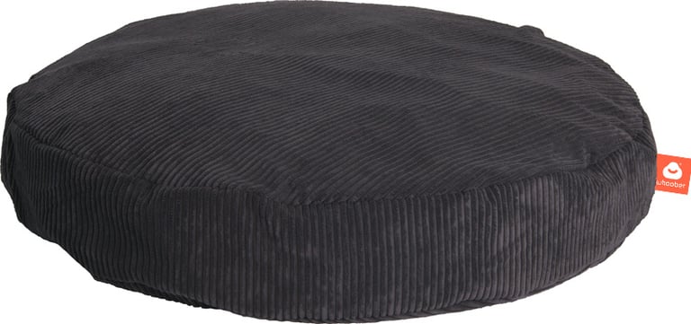 Ibiza Ronde Zitzak Antraciet Ribcord