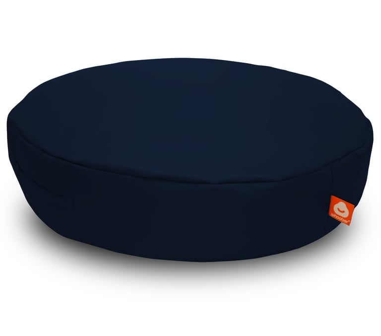 Ibiza Ronde Zitzak Marineblauw Outdoor