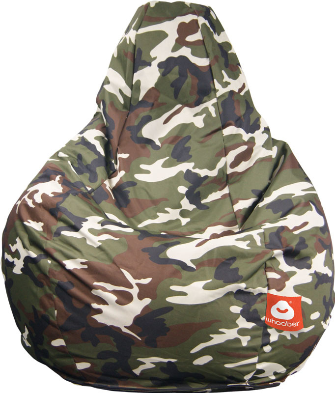 Barça Peervormige Zitzak Camouflage Outdoor