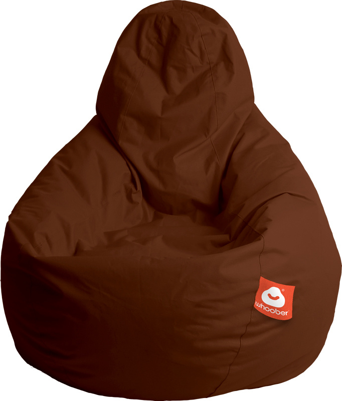 Barça Peervormige Zitzak Lichtbruin Outdoor