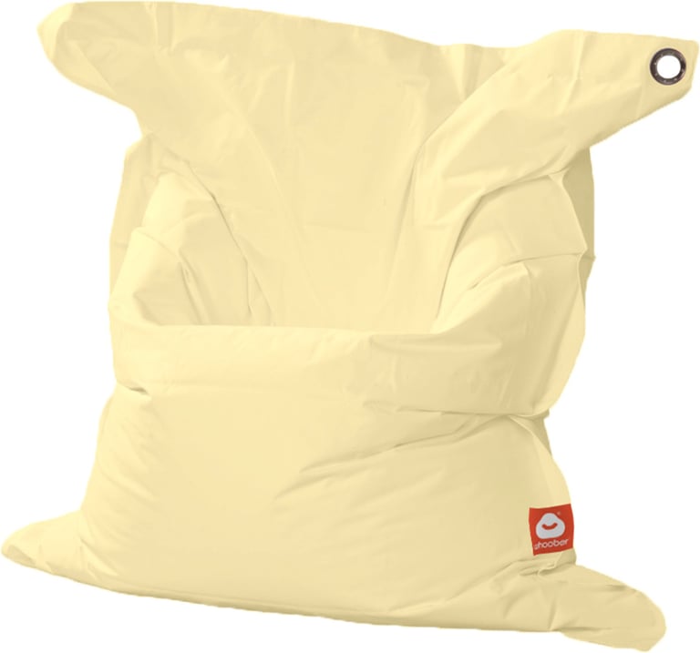 St.Tropez-XL Rechthoekige Zitzak Crème Outdoor