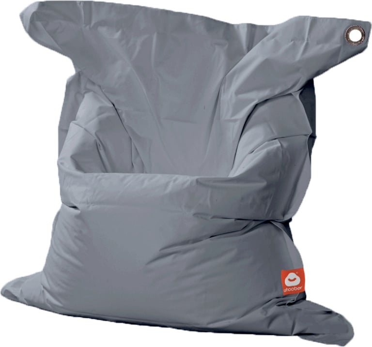 St.Tropez-XL Rechthoekige Zitzak Grijs Outdoor