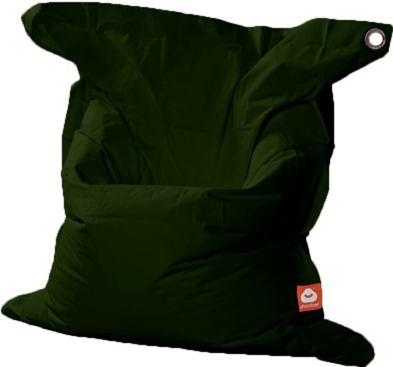 St.Tropez-XL Rechthoekige Zitzak Legergroen Outdoor