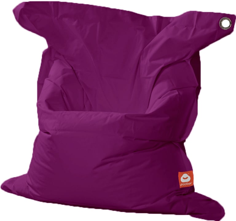 St.Tropez-XL Rechthoekige Zitzak Paars Outdoor