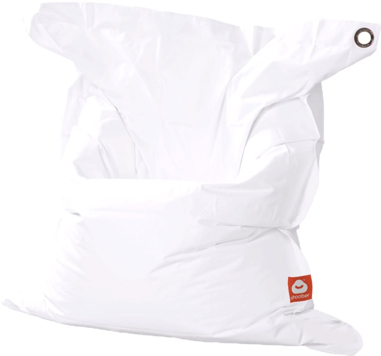 St.Tropez-XL Rechthoekige Zitzak Wit Outdoor