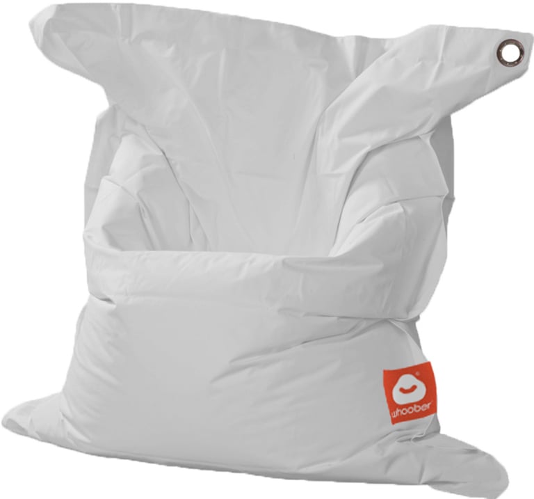 St.Tropez Rechthoekige Zitzak Lichtgrijs Outdoor