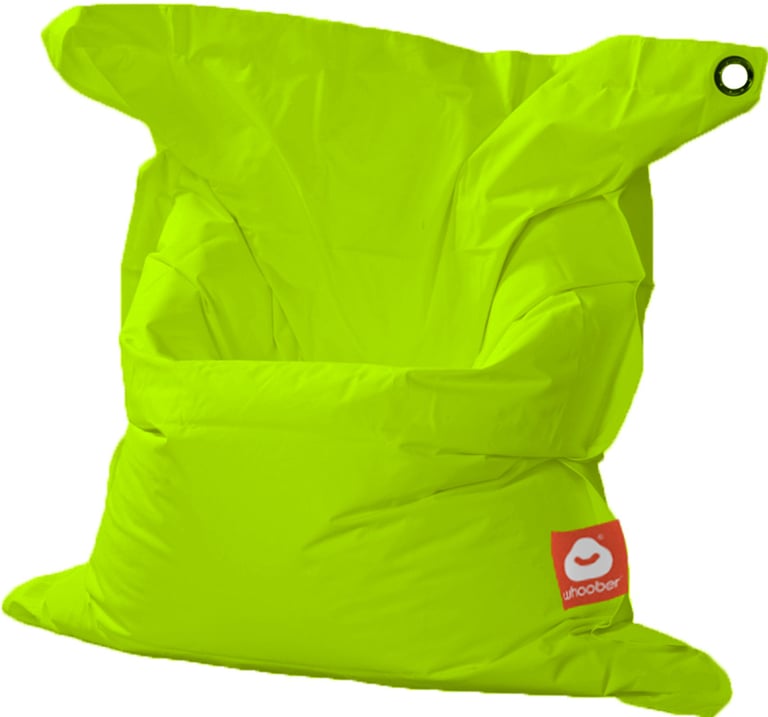 St.Tropez Rechthoekige Zitzak Limoengroen Outdoor