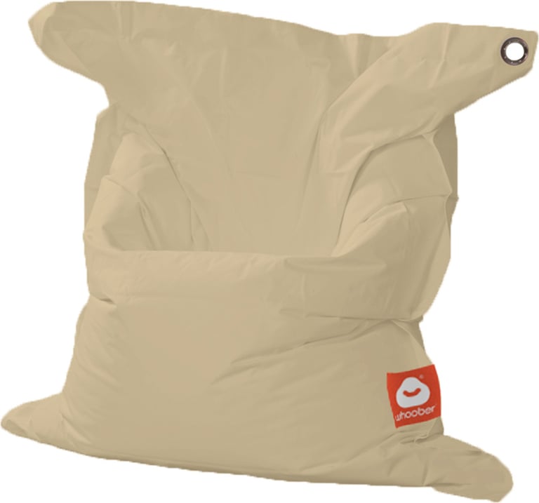 St.Tropez Rechthoekige Zitzak Beige Outdoor