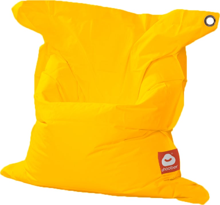 St.Tropez Rechthoekige Zitzak Geel Outdoor