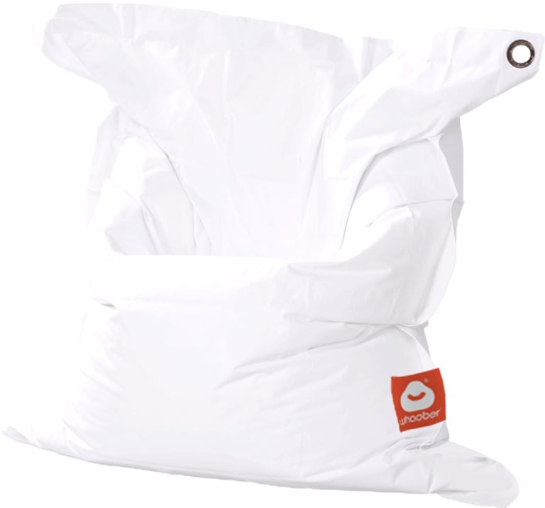 St.Tropez Rechthoekige Zitzak Wit Outdoor