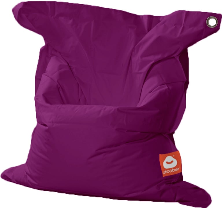 St.Tropez Rechthoekige Zitzak Paars Outdoor