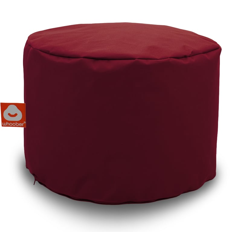 Rhodos Poef Zitzak Bordeauxrood Outdoor