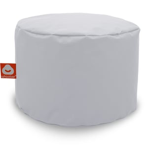 poef zitzak licht grijs outdoor