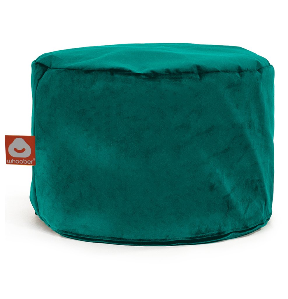 poef zitzak petrol velvet