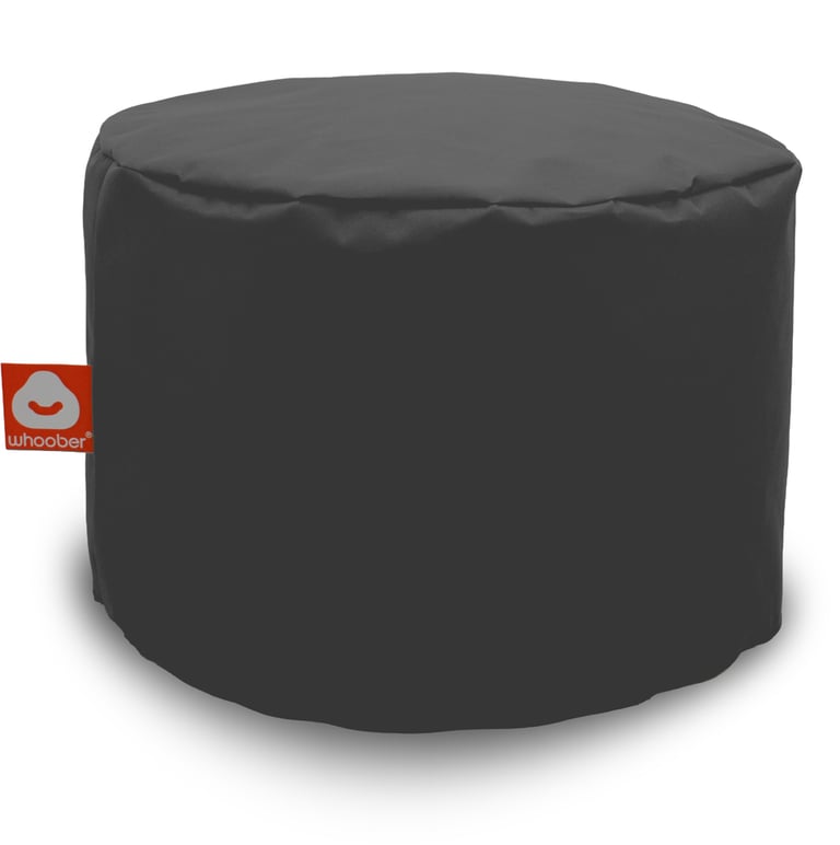 Rhodos Poef Zitzak Zwart Outdoor