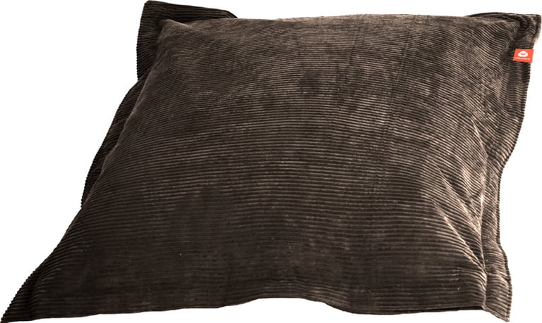 St.Tropez-XL Rechthoekige Zitzak Taupe Ribcord