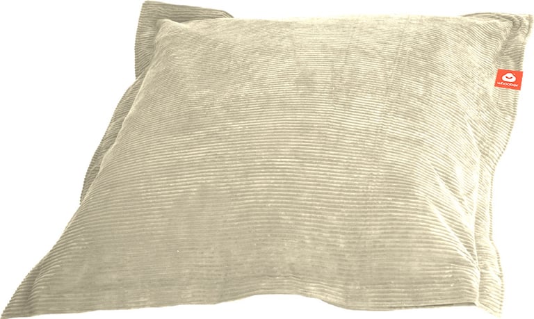 St.Tropez Rechthoekige Zitzak Crème Ribcord