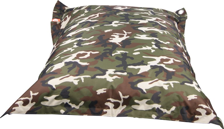 St.Tropez-XL Rechthoekige Zitzak Camouflage Outdoor