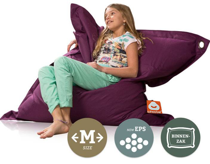 St.Tropez Rechthoekige Zitzak Taupe Ribcord - Afbeelding 4