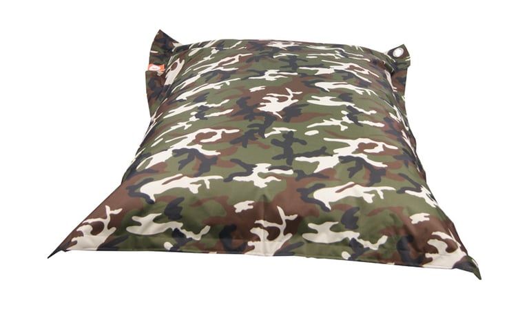 St.Tropez Rechthoekige Zitzak Camouflage Outdoor