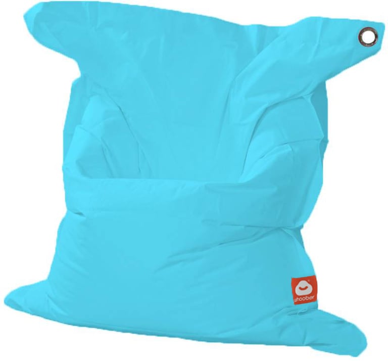 St.Tropez-XL Rechthoekige Zitzak Aquablauw Outdoor