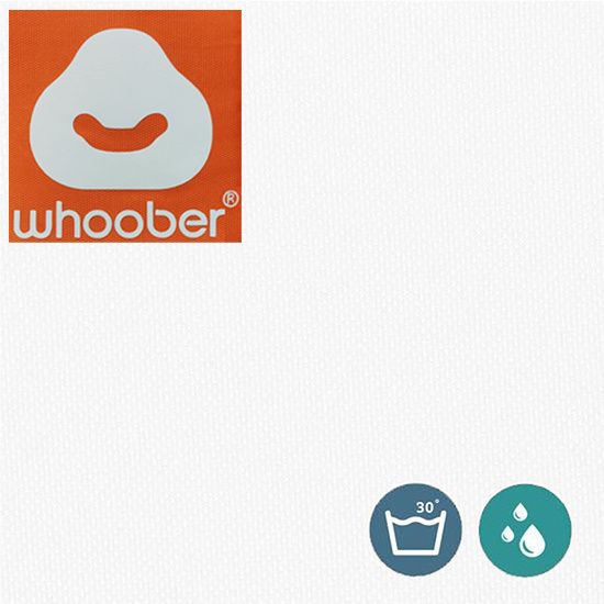 Whoober zitzak hoes “Rhodos” outdoor wit – Wasbaar – Geschikt voor buiten