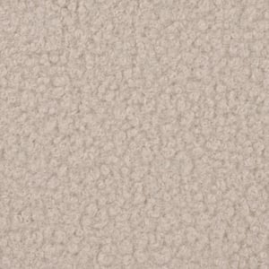 Close up Teddy zachte stof voor de zitzakken. DIt is een klein voorbeeld van de stof.