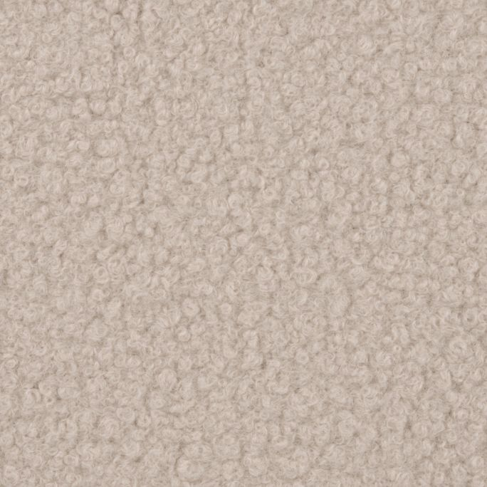 Close up Teddy zachte stof voor de zitzakken. DIt is een klein voorbeeld van de stof.