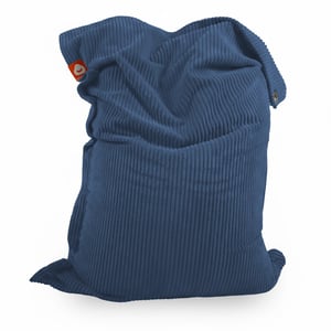 St. Tropez XL donker blauw dik ribfluweel rechthoekigezitzak