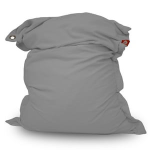 St. Tropez XL lichtgrijs teddy rechthoekige zitzak