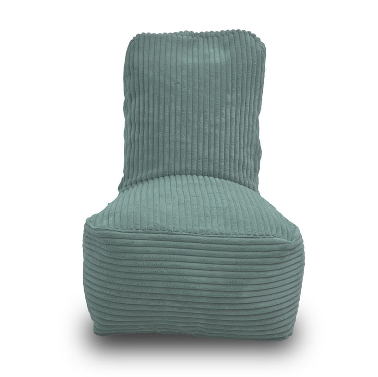 Fiji Kinder Zitzak Aquablauw Ribfluweel