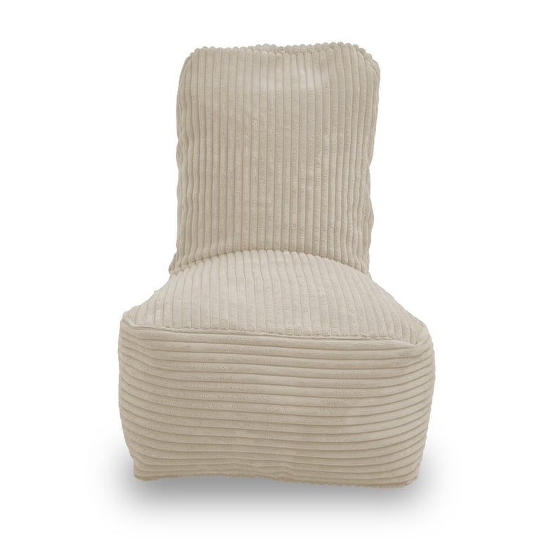 Fiji Kinder Zitzak Crème Ribfluweel