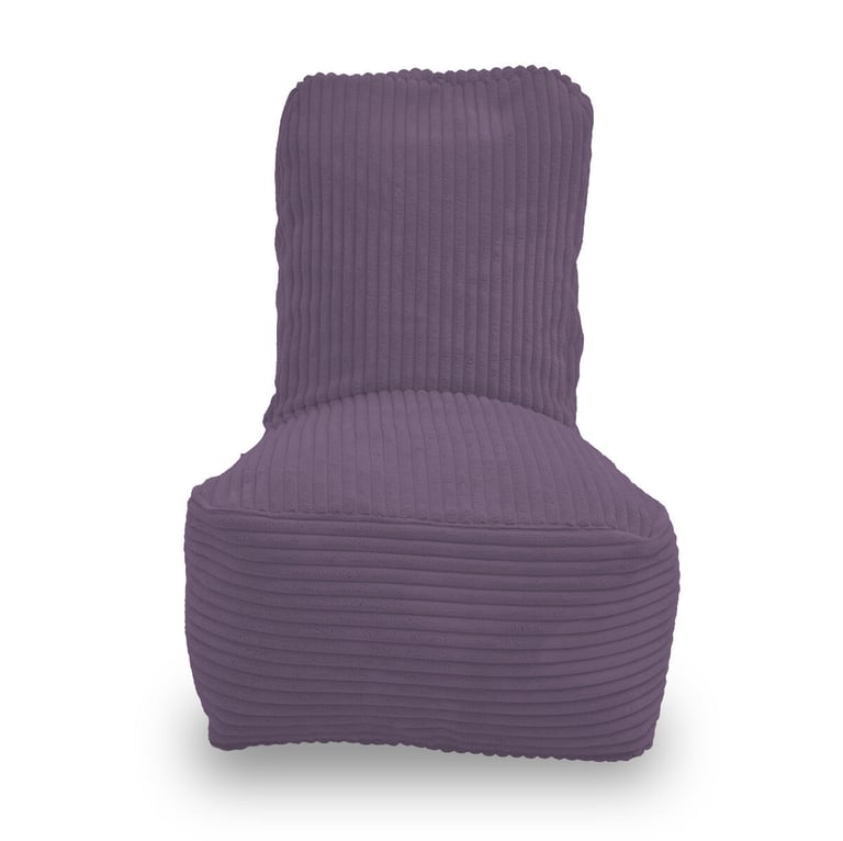 Fiji Kinder Zitzak Paars Ribfluweel