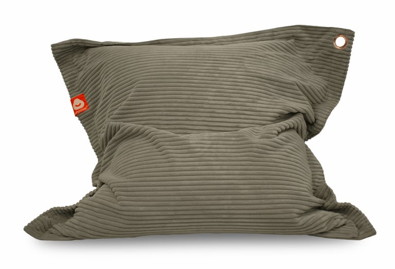 St.Tropez Rechthoekige Zitzak Legergroen Wasbaar