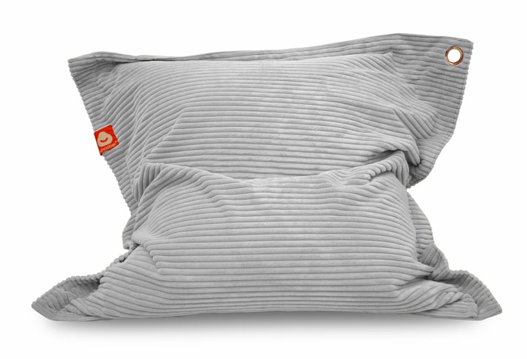 St.Tropez Rechthoekige Zitzak Lichtgrijs  Wasbaar