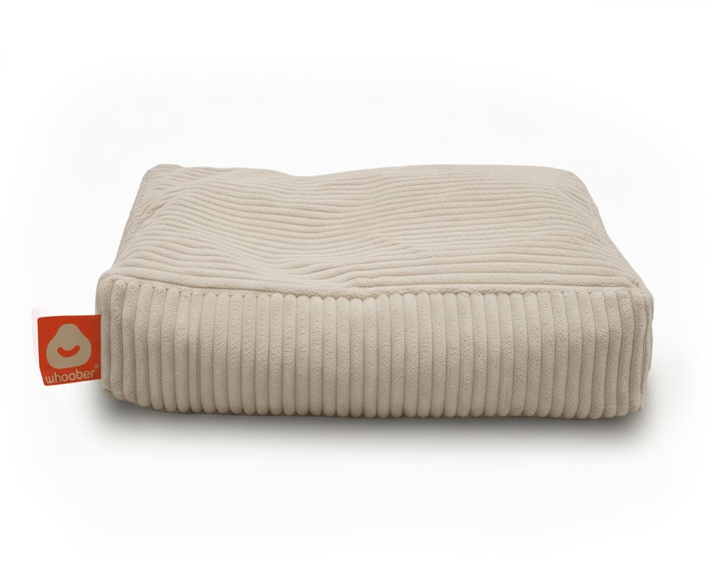 Malta crème dierenzitzak in dikke ribfluweel met antislip onderkant