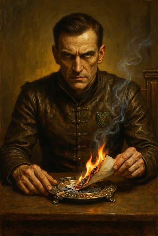 dalton-crowsight-sergeant-dalton-crowsight-burning-papers