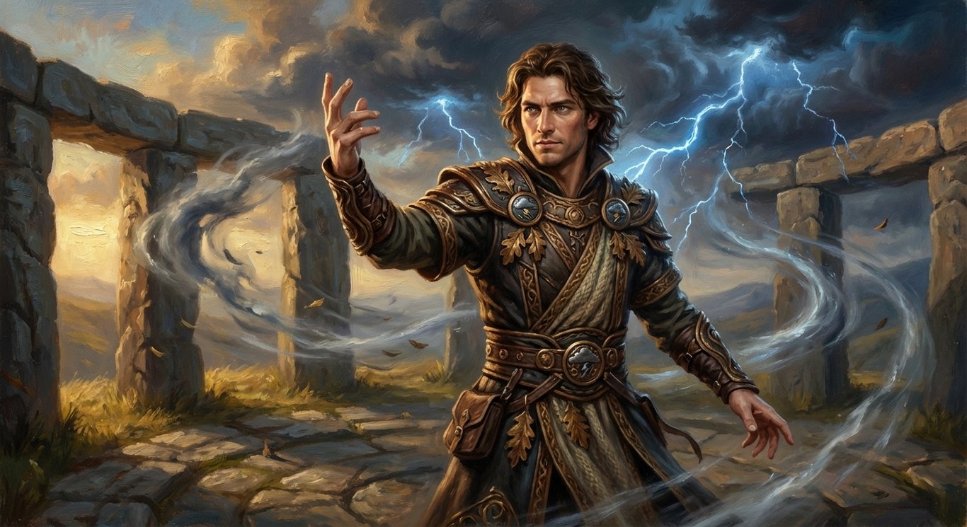 gareth-stormcrow-gareth-stormcrow-summoning-lightning-sto